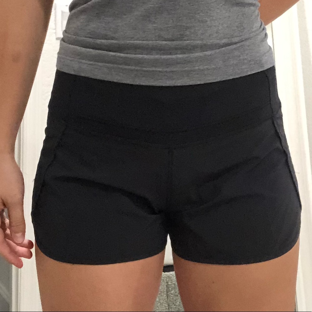 Lululemon black shorts